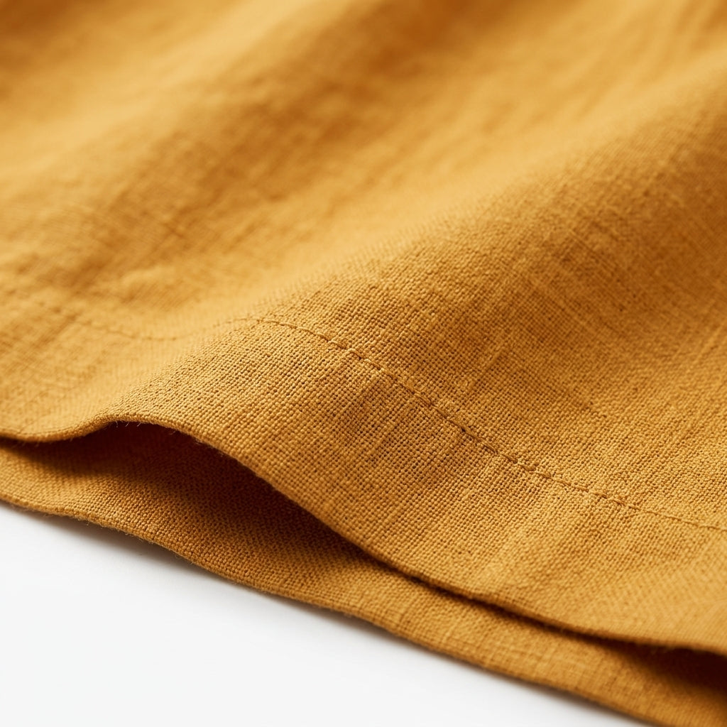 Pinafore Linen Dress