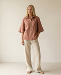 European Linen Blouse