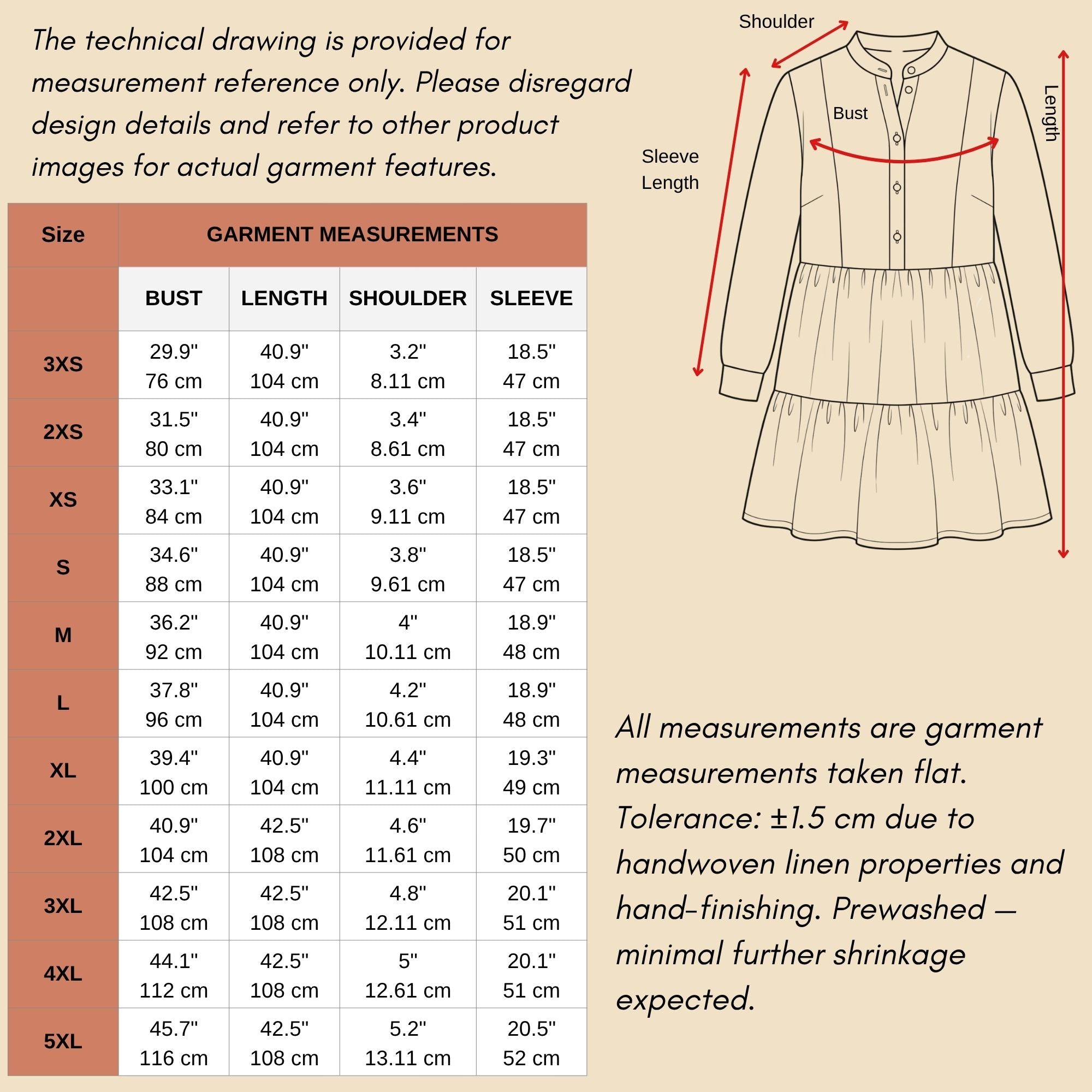 Tiered Linen Dress with Concealed Breastfeeding-Friendly Zipper