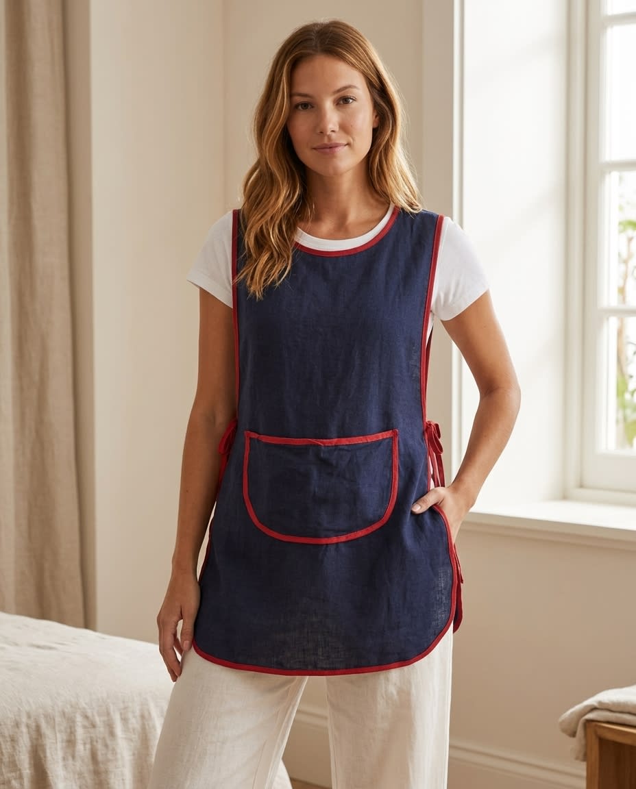 Linen Tabard Apron