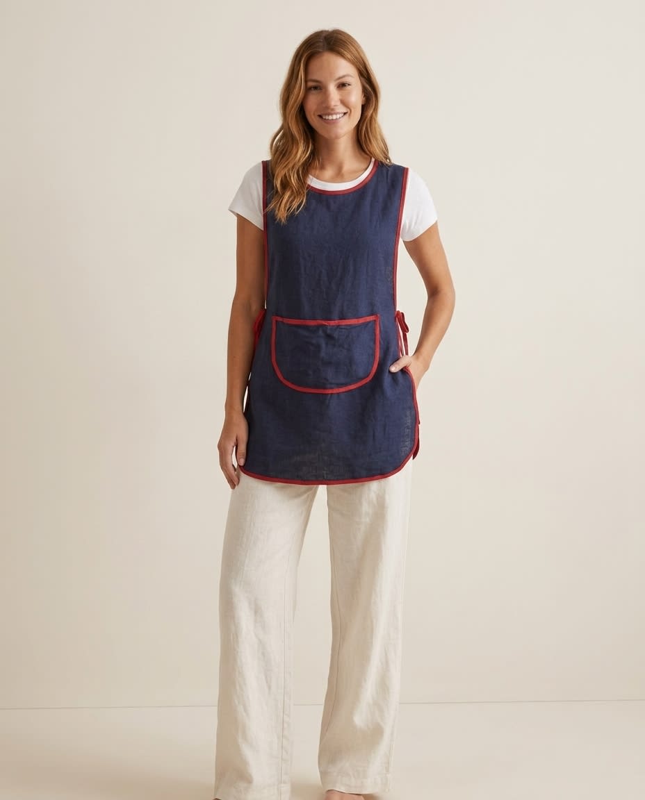 Linen Tabard Apron
