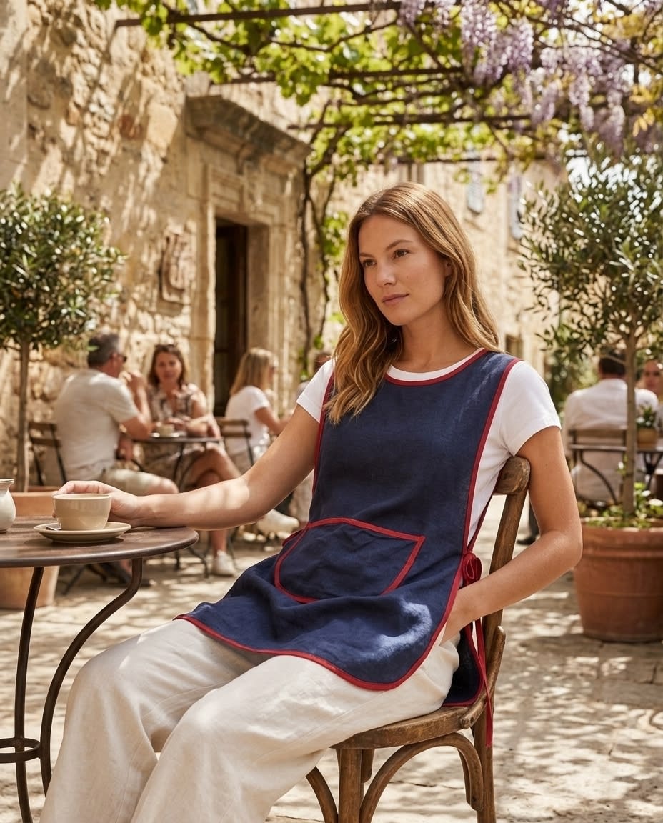 Linen Tabard Apron