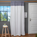 100% LINEN SHOWER Curtain 41 Color Option Natural European Linen Curtain for shower Ship From USA
