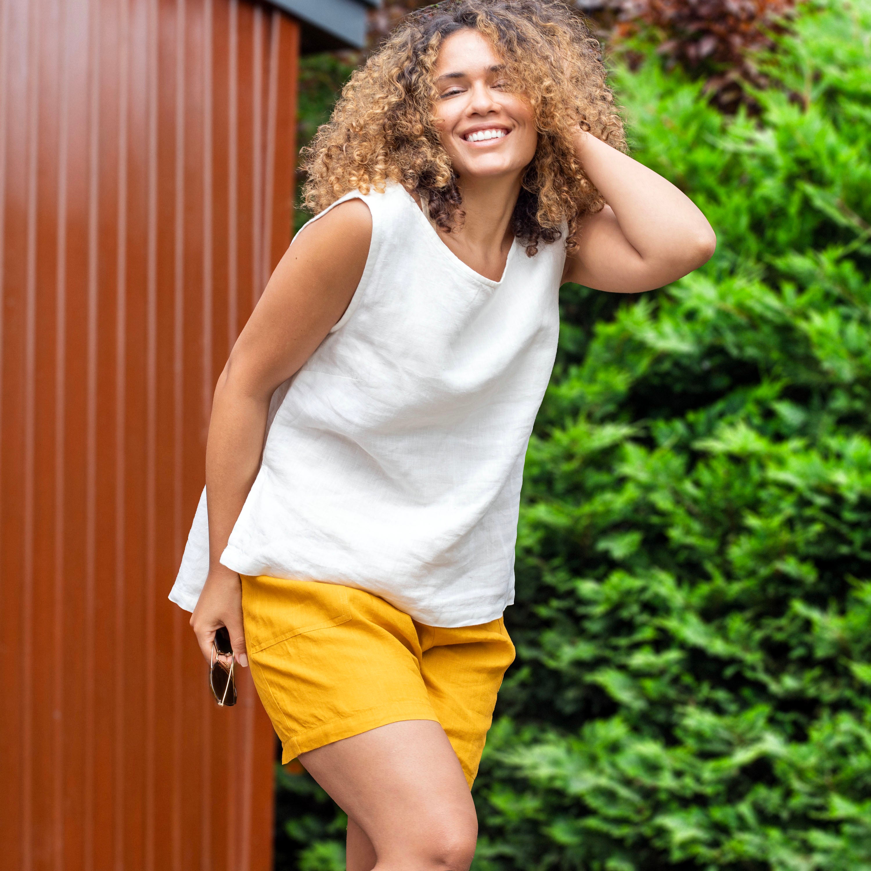 Linen Shorts