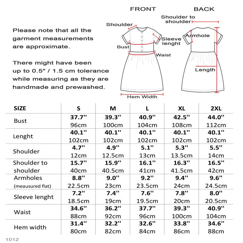Linen Loose Midi Dress with Short Sleeves