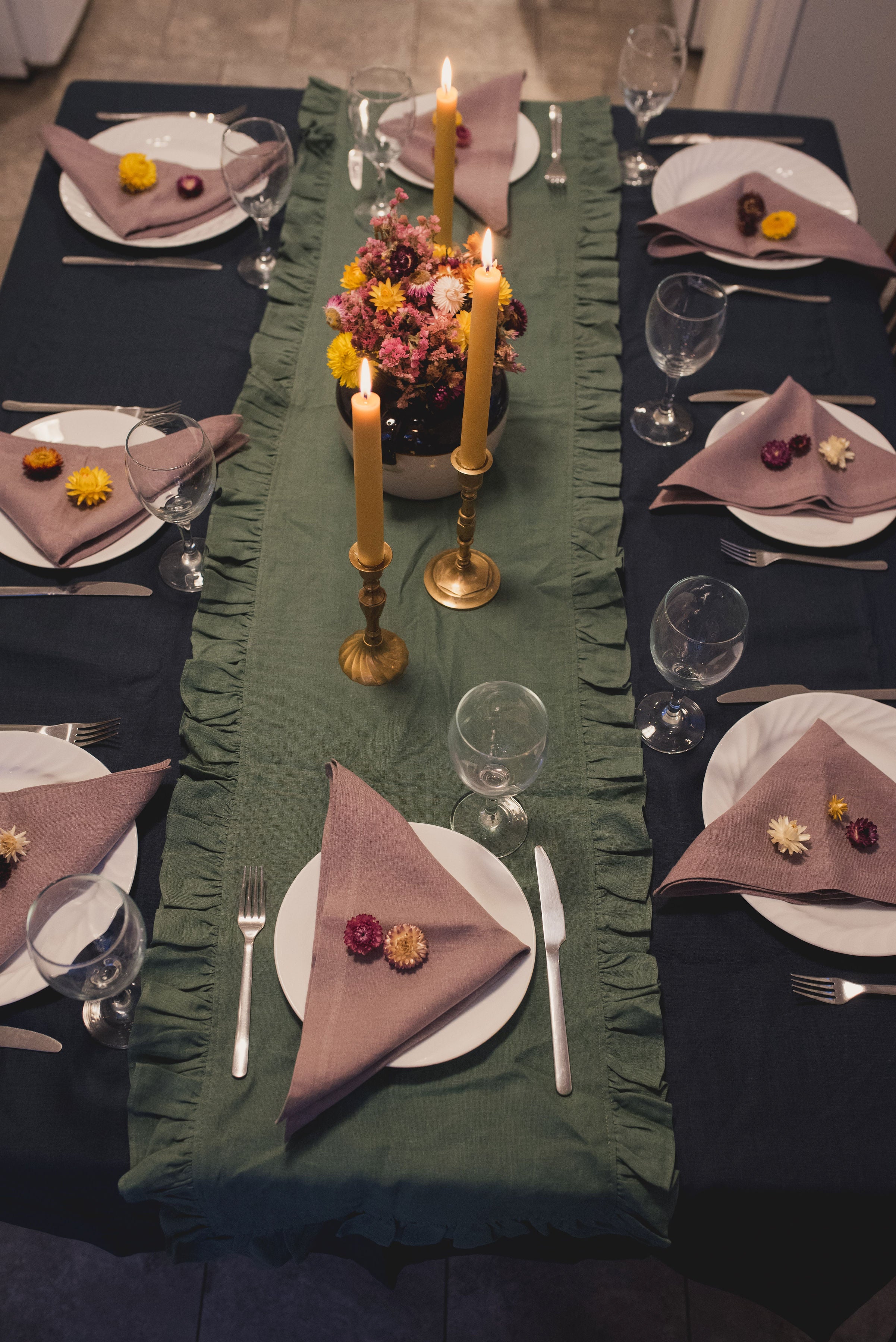 Linen Table Runner