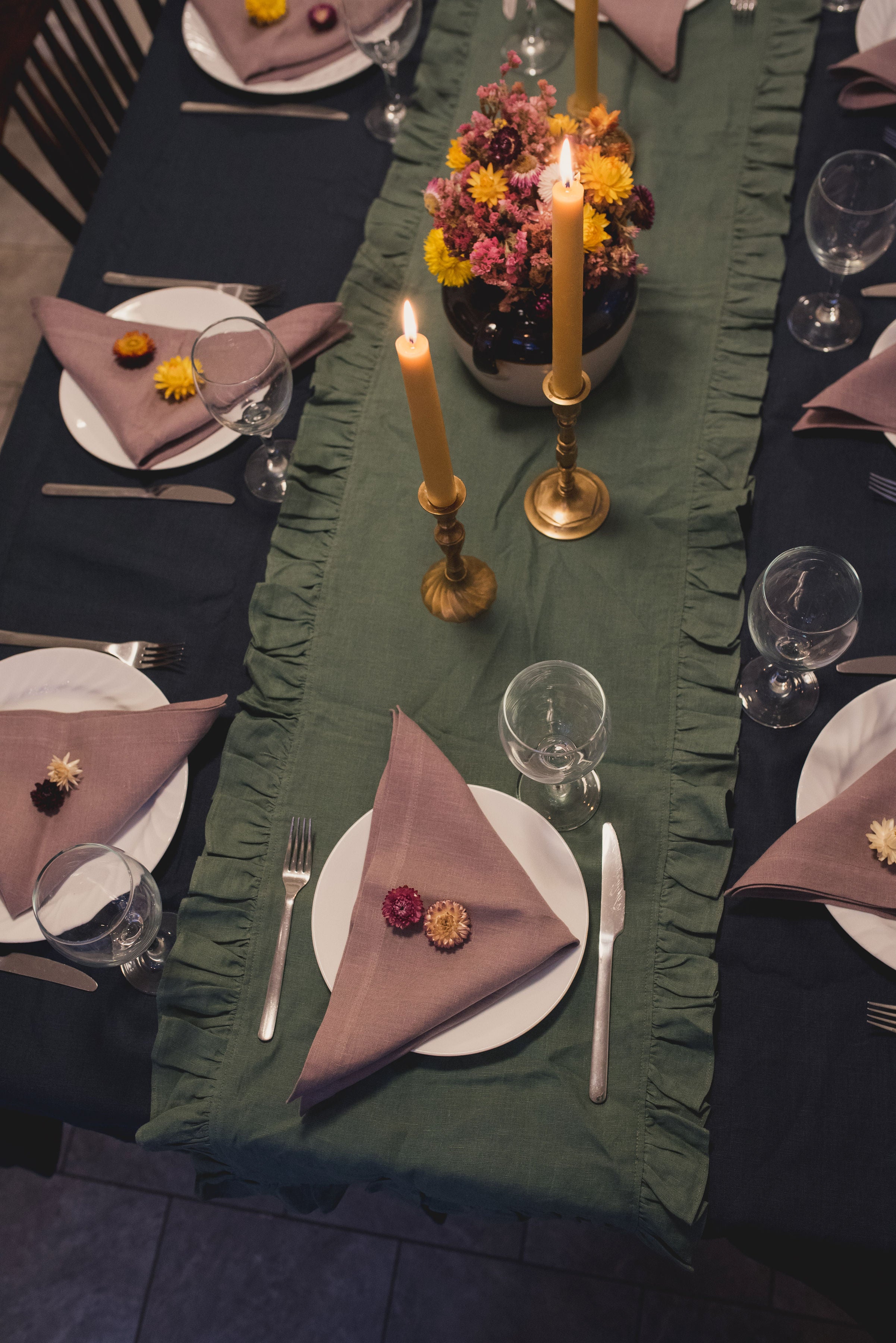 Linen Table Runner