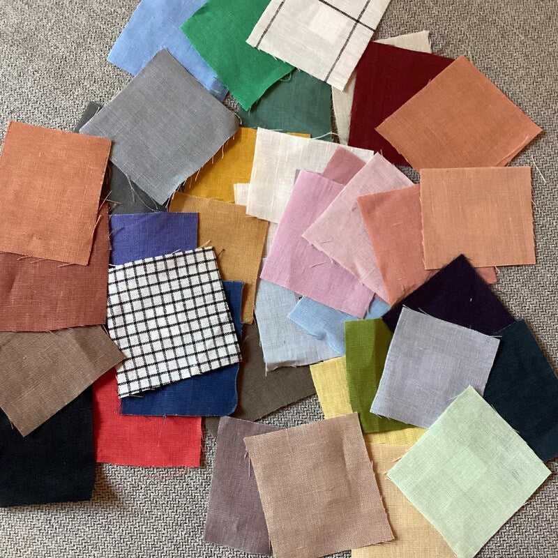 Linen Color Swatches - 41 Colors