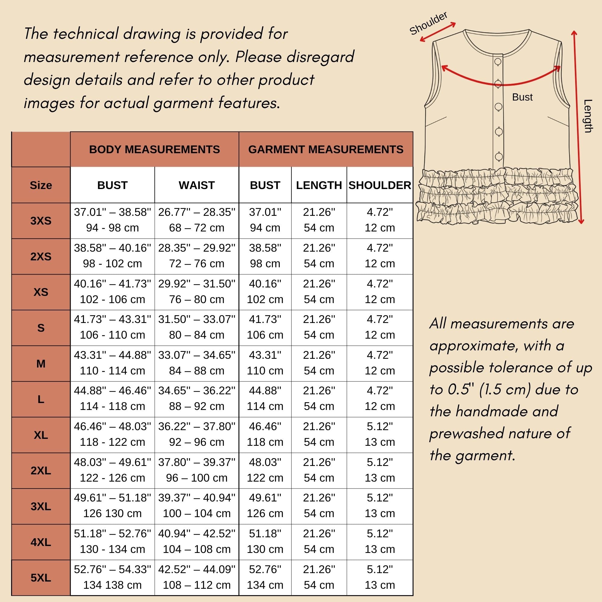Ruffle Linen Blouse