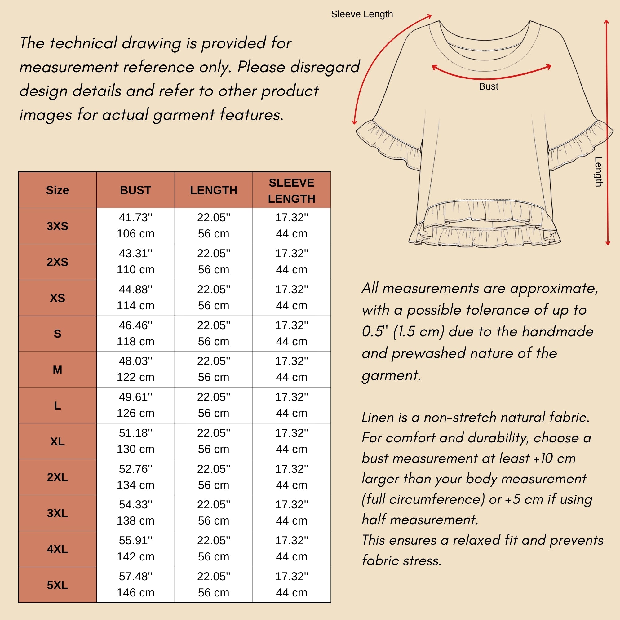 Ruffled Linen Blouse