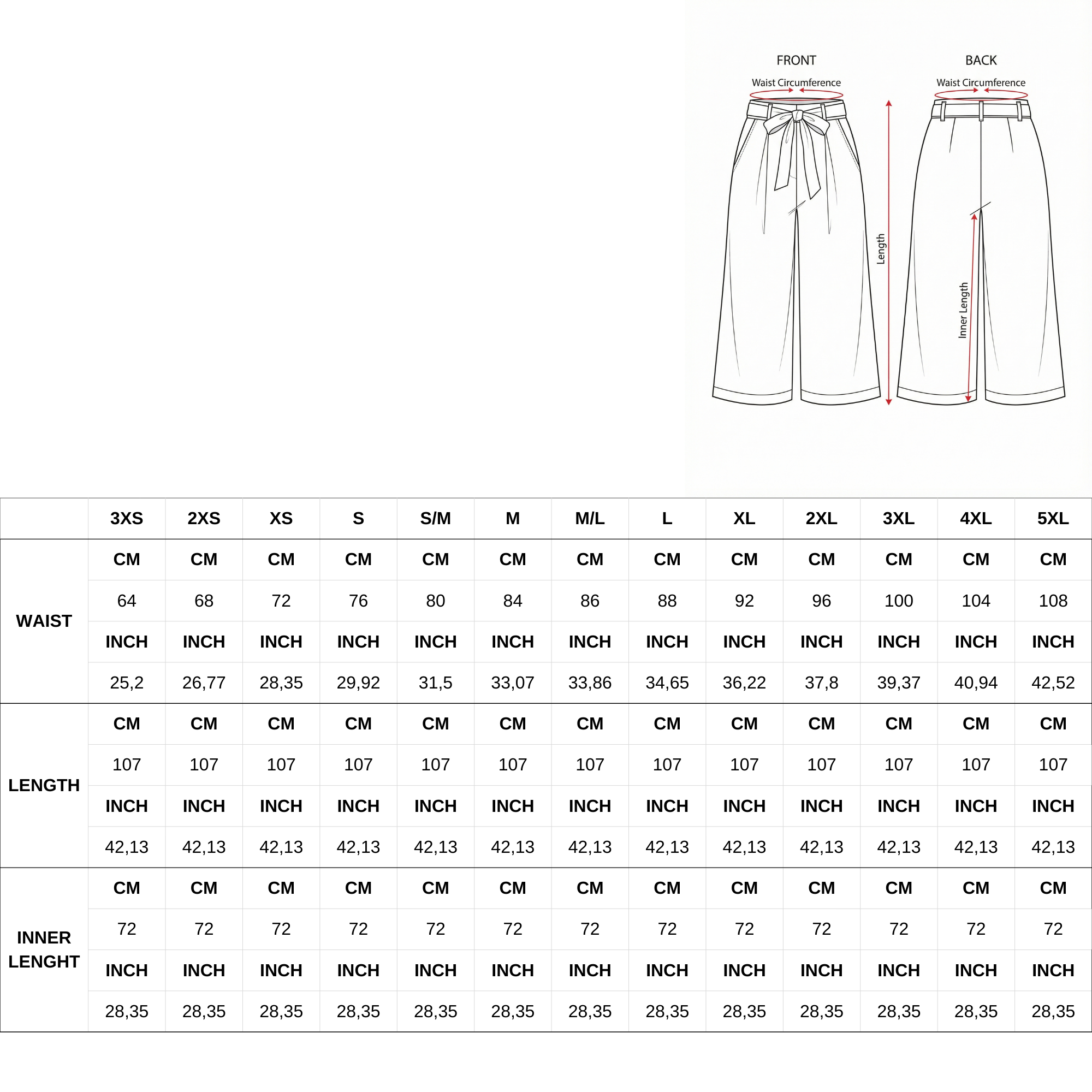 Wide-Leg Linen Pants with Belt