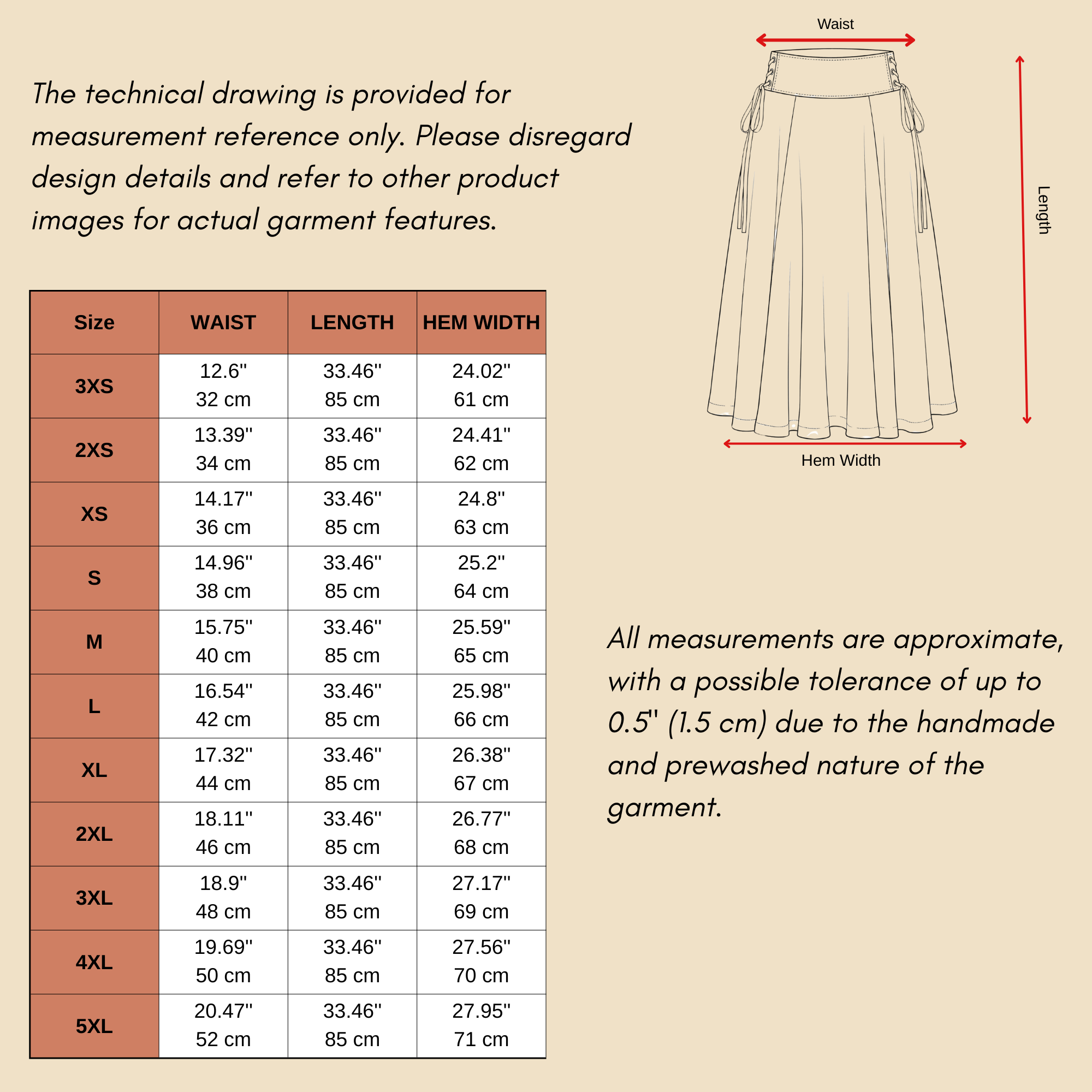 Side Lace-Up Linen Midi Skirt