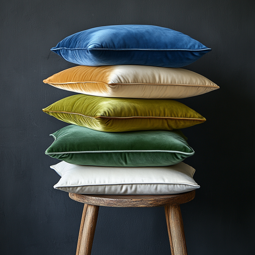 Velvet Throw Pillow Cover Set (2 pieces)