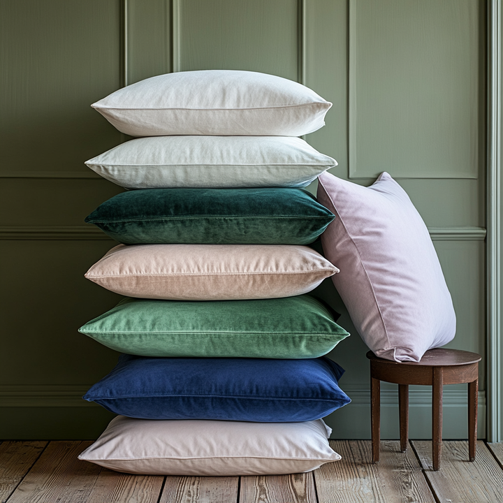 Velvet Throw Pillow Cover Set (2 pieces)