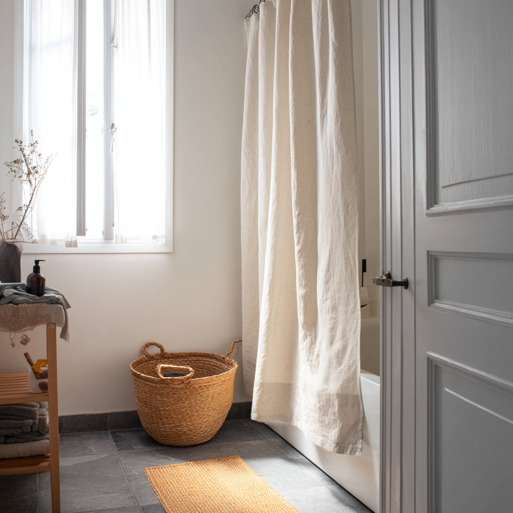 Linen Shower Curtains