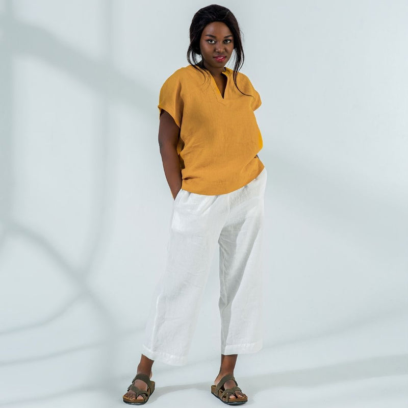 Casual Linen Top