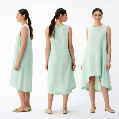 Flax Linen Tunic Dress