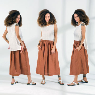 Linen Skirt