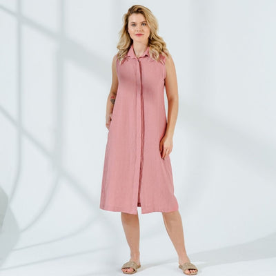 Linen Sleeveless Dress