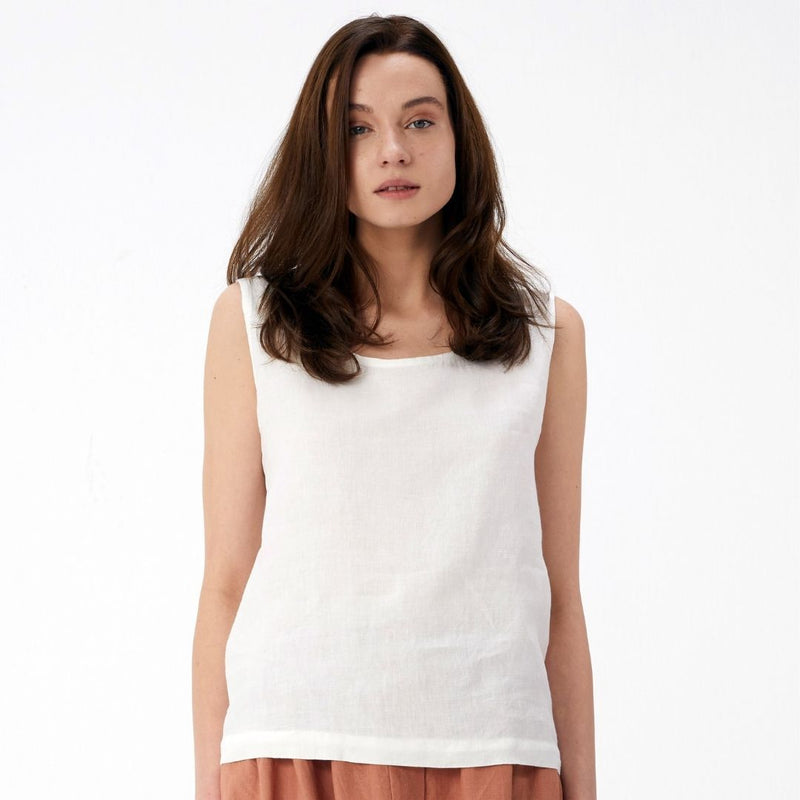 Linen Summer Top Dress