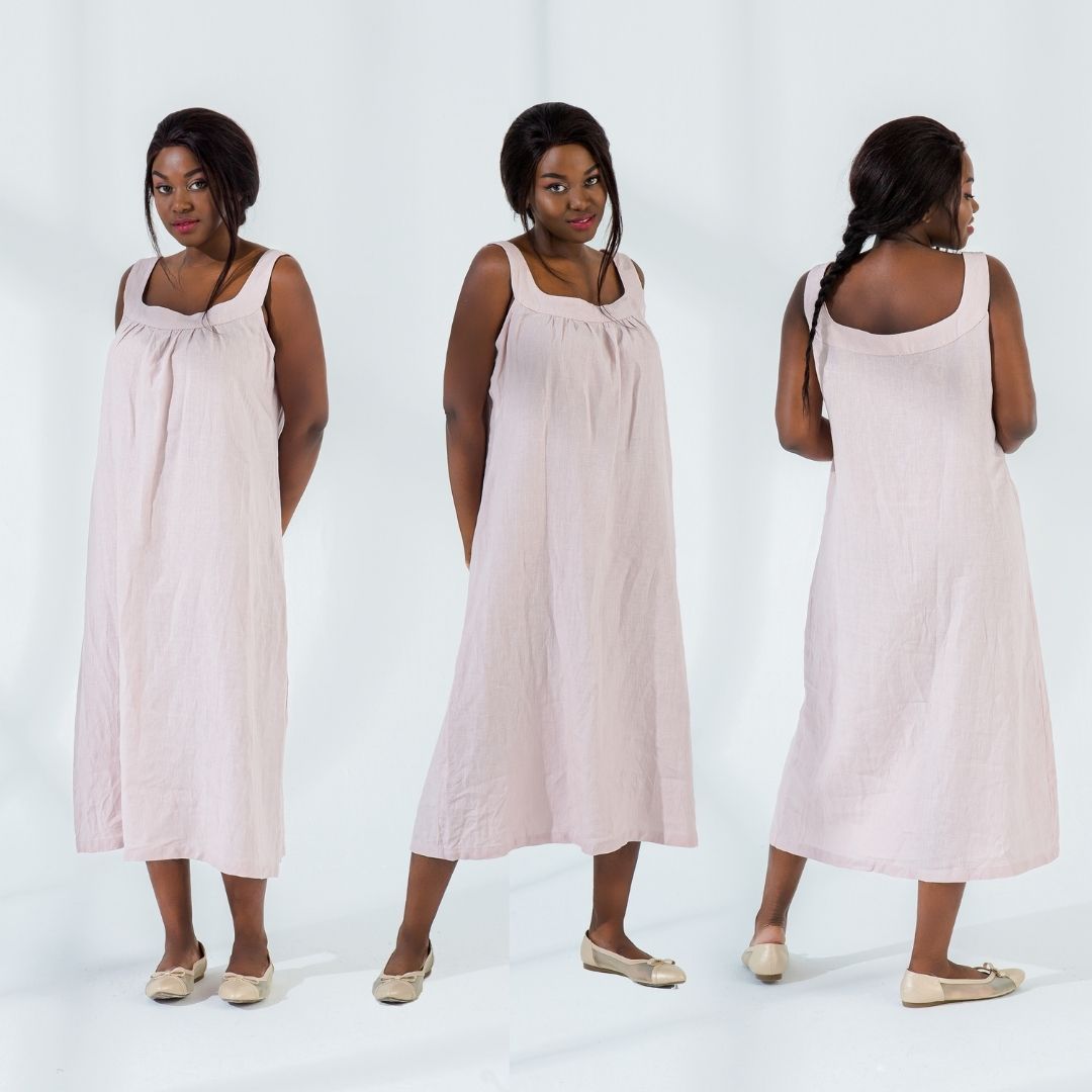 Tank Top Linen Loose Dress Tank Top Linen Loose Dress