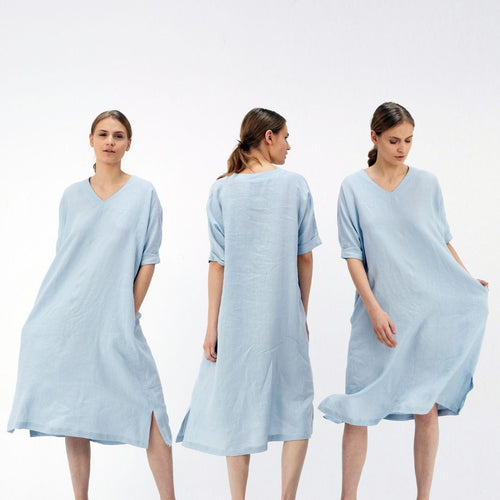 Loosefit Linen Sun Dress