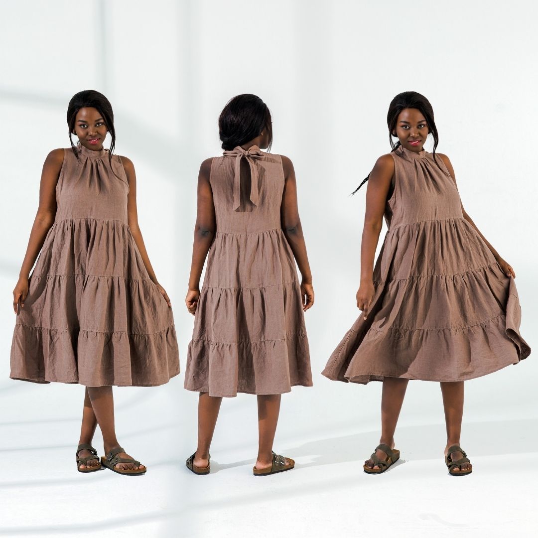 Tiered Loosefit Sun Dress
