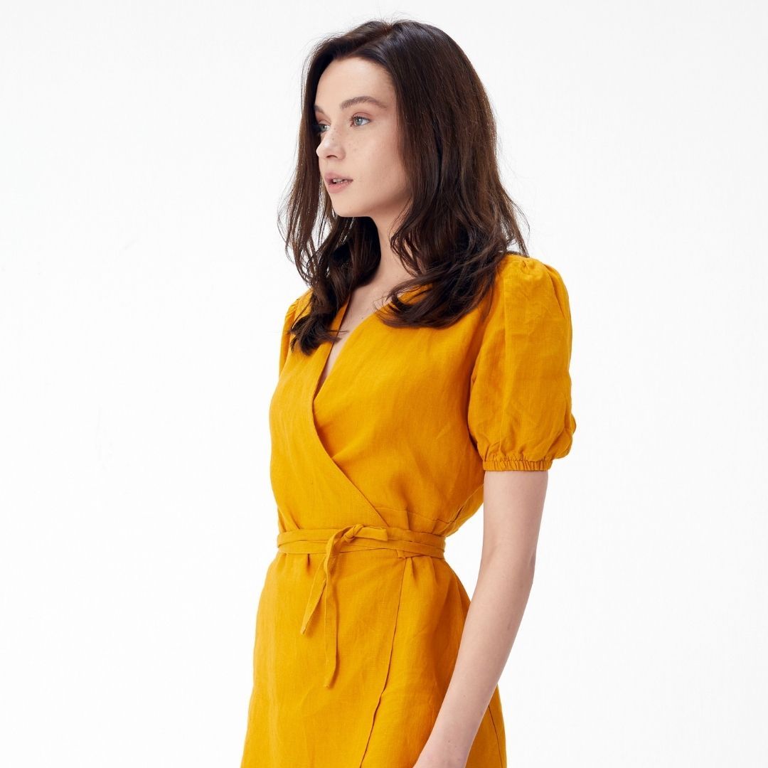 Wrap Linen Tunic – LineniaDream Wrap Linen Tunic – LineniaDream